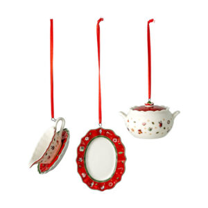 Villeroy & Boch Závesné ozdoby servírovací riad Toy’s Delight Decoration, 3 ks