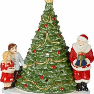 Villeroy & Boch Svietnik, Santa pri stromčeku 23 cm Christmas Toys