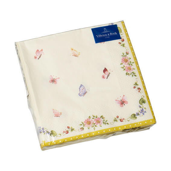 SERVÍTKY S MOTÝĽMI EASTER ACCESSOIRES 25 x 25 CM