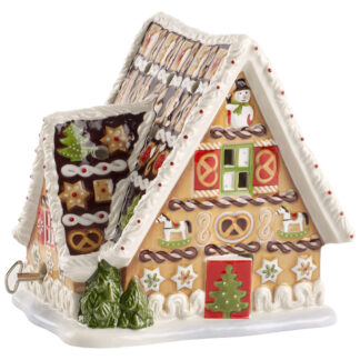 Villeroy & Boch Hracia skrinka perníkový domček Christmas Toys, 16 cm