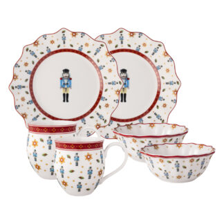 Villeroy & Boch Raňajkový set Luskáčik Toy’s Delight, 36 cm