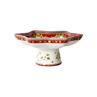 Villeroy & Boch Hviezdicová misa na nôžke Winter Bakery Delight, 27,1 cm