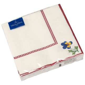 Villeroy & Boch Papierové servítky, modrá a zelená, 32,5 × 32,5 cm