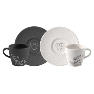 Villeroy & Boch Kávová šálka s podšálkou, 2 ks M.Rock Mickey Mouse