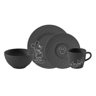 Villeroy & Boch Raňajková súprava, 4 ks Manufac. Rock Mickey Mouse