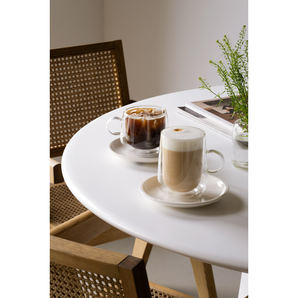 Sklenené slamky Artesano Beverages, 4 ks, 21 cm, kolekcia Artesano v aranžmáne