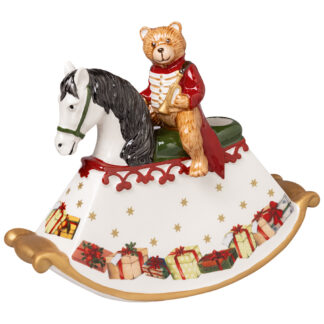 Villeroy & Boch Svietnik hojdací koník Christmas Toys, 21,5 cm
