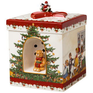 Villeroy & Boch Hracia skrinka hranatá darčeková krabica deti Christmas Toys, 21,5 cm