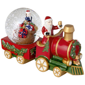 Villeroy & Boch Snehová guľa vláčik Christmas Toys, 22 cm