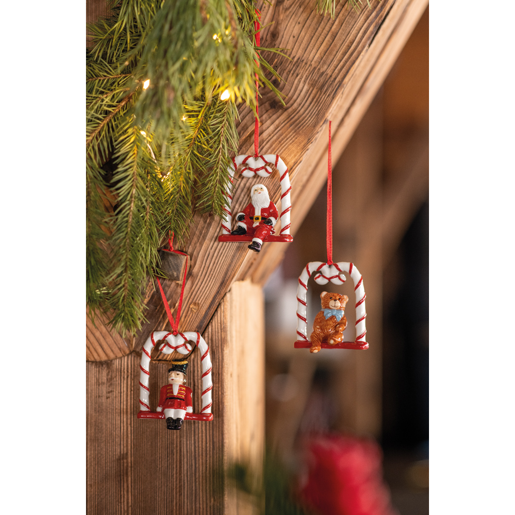 Villeroy & Boch Závesné ozdoby hojdačky Nostalgic Ornaments, 3 ks – Obrázok 4