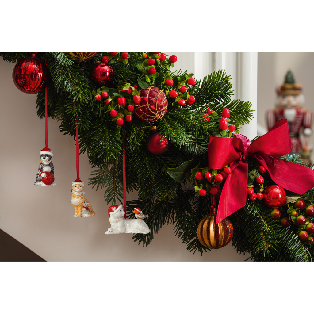 Villeroy & Boch Závesné ozdoby mačky Nostalgic Ornaments, 3 ks – Obrázok 3