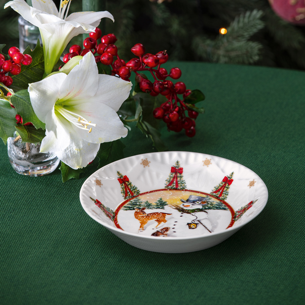 Villeroy & Boch Miska malá snehuliak so zvieratkami Toy's Fantasy, 0,18 l – Obrázok 3