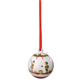 Villeroy & Boch Vianočná guľa Annual Christmas Edition 2026, výška 7,8 cm