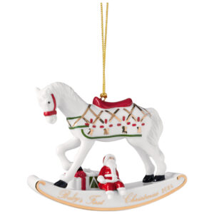 Villeroy & Boch Závesná ozdoba hojdací koník Christmas Classics, 10 cm
