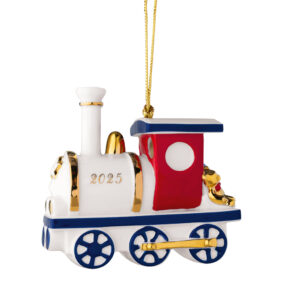 Villeroy & Boch Závesná ozdoba lokomotíva 2025 Christmas Classics, 9,2 cm