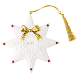 Villeroy & Boch Závesná ozdoba hviezda 2026 Christmas Classics, 11,3 cm