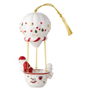 Villeroy & Boch Závesná ozdoba teplovzdušný balón 2026 Christmas Classics, 15,3 cm