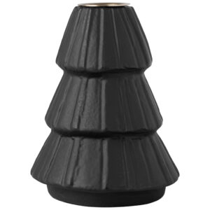 Villeroy & Boch Svietnik 10,7 cm, stromček, čierny Christmas Chic