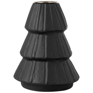 Villeroy & Boch Svietnik 10,7 cm, stromček, čierny Christmas Chic