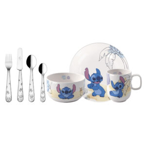 Villeroy & Boch Detská jedálenská súprava, 7 ks Disney Stitch