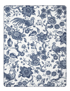 Villeroy & Boch Deka Paradiso Navy Peony, 150 × 200 cm