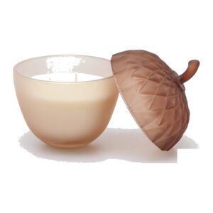 EDG Vonná sviečka Žaluď (Ghianda) – Cardamom Snaps, v. 20 cm, Ø 14 cm