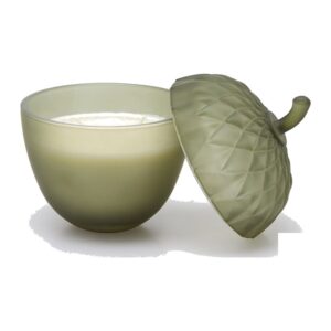 EDG Vonná sviečka Žaluď (Ghianda) – Honeyed Apple Cider, v. 20 cm, Ø 14 cm